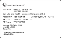 sun life dental insurance